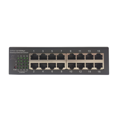 Cетевой 16-ти портовый коммутатор ST-ES161M