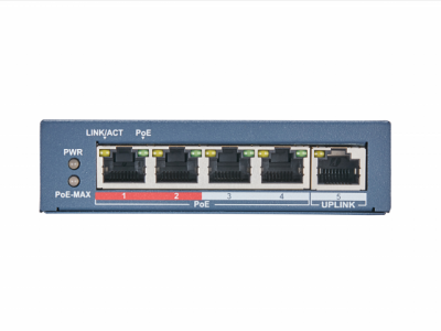 DS-3E0105P-E(B) Неуправляемый PoE-коммутатор