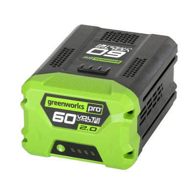 Аккумулятор Greenworks G60B2, 60v, li-ion, 2 А·ч