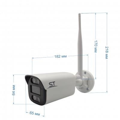 Видеокамера ST-SX4531 POE Wi-Fi LIGHT 4Мп (объектив 2,8mm)