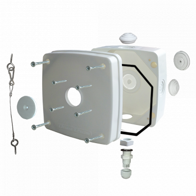 Монтажная коробка ST-K01 PRO белая