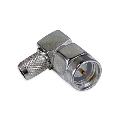 Разъём VEGATEL SMA-male/RG-58 угловой R04193