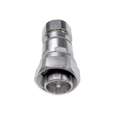 Разъем коаксиальный VEGATEL 4.3-10-male LCF-1/2 50 Ом для фидерных кабелей 1/2"