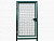 Калитка из сварной сетки EASY с фурнитурой Locinox, 1x2 м