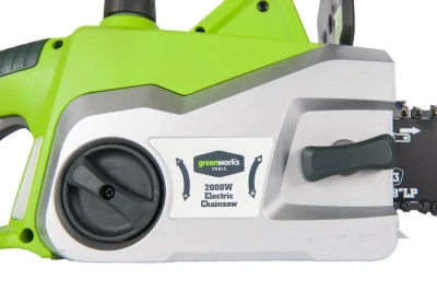 Цепная пила Greenworks GCS2046, 220v, 45 см, 2000 Вт (сетевая)