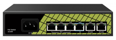 TSn-4FP6F2 Коммутатор PoE
