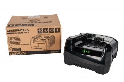 Универсальное зарядное устройство Greenworks G82C, 82v, сила тока 8А