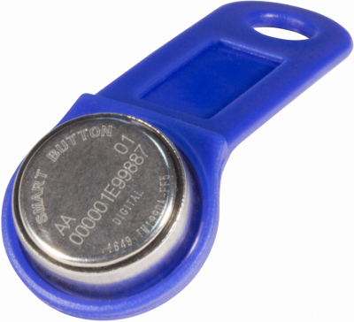 TM1990A iButton TS синий, ключ Touch Memory