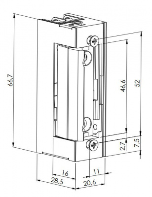 ST-SL351NC Защелка электромеханическая