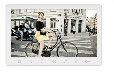 Amelie HD SE Slim (White) XL Монитор цветного видеодомофона