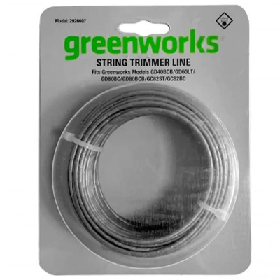 Леска для триммера Greenworks 2мм