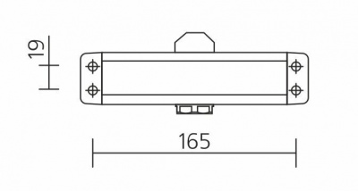 VIZIT-DC303B ARCTIC Доводчик
