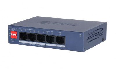 DH-CS4005-4ET1GT-36 4-портовый PoE коммутатор с функцией облачного управления