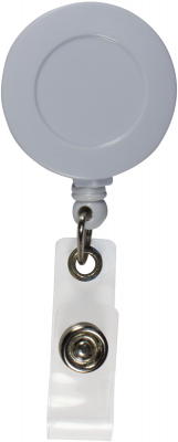 TS-Retractor 01 Ретрактор для бейджей и проксимити карт, круглый (d=32 мм)