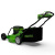 Газонокосилка самоходная аккумуляторная Greenworks Арт. 2519207U3B, 82V, 76см, бесщеточная, с тремя 5 Ач АКБ и двойным ЗУ Газонокосилка самоходная аккумуляторная Greenworks Арт. 2519207U3B, 82V, 76см, бесщеточная, с тремя 5 Ач АКБ и двойным ЗУ