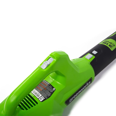 Воздуходувка аккумуляторная Greenworks Арт. 2404807UA, 24V, c 1хАКБ 2Ач и ЗУ