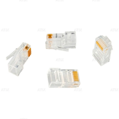 AT-A-RJ45T/Сat5e коннектор неэкранированный проходной Сat5e