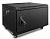 AYSN-19"-663-BМ Телекоммуникационный шкаф 19" напольный 6U 600х350 черный дверь металл