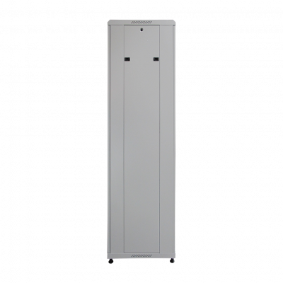 Шкаф телекоммуникационный настенный ST-NCP600/600-42U01 (СЕРЫЙ) С ПОЛКАМИ