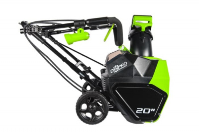 Снегоуборщик аккумуляторный Greenworks 2600007UG , 40V, 51 см, бесщеточный, с 1хАКБ 5 Ач и ЗУ
