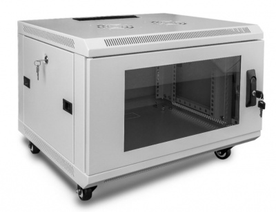 AYSN-19"-663-SG Телекоммуникационный шкаф 19" напольный 6U 600х350 cерый