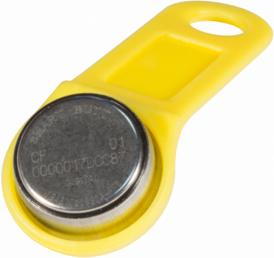 TM1990A iButton TS жёлтый, ключ Touch Memory