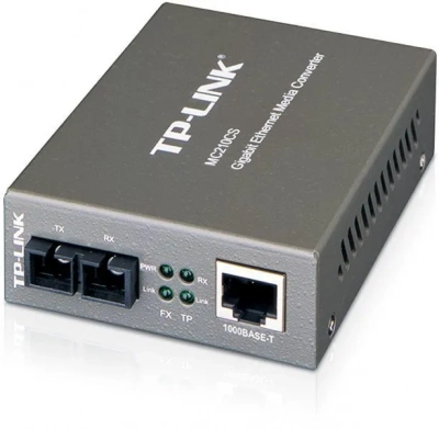 TL-MC210CS Одномодовый двунаправленный оптический медиаконвертер TP-LINK