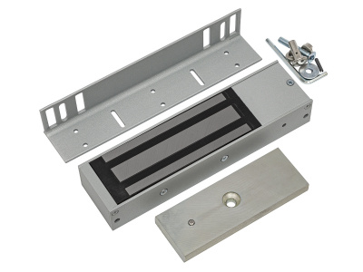 ML-395 (серый) Электромагнитный замок с уголком Accordtec