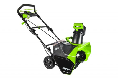 Снегоуборщик аккумуляторный Greenworks 2600007UG , 40V, 51 см, бесщеточный, с 1хАКБ 5 Ач и ЗУ