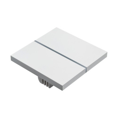 Умный люкс-выключатель белый (2 клавиши) Powerlite-LS2W с 0