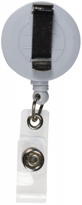 TS-Retractor 01 Ретрактор для бейджей и проксимити карт, круглый (d=32 мм)