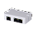 DH-PFT1300 Удлинитель РОЕ пассивный  стандартов IEEE 802.3af/at