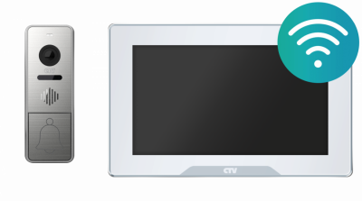 KIT 5701 Комплект  видеодомофона из вызывной панели CTV-D4005 и монитор CTV-M5701
