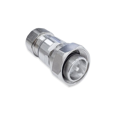 Разъем коаксиальный VEGATEL 4.3-10-male LCF-1/2 50 Ом для фидерных кабелей 1/2"
