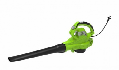 Электрический воздуходув пылесос Greenworks BL3000,2406507, 3000 Вт