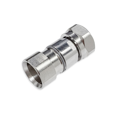 Разъем коаксиальный VEGATEL 4.3-10-male LCF-1/2 50 Ом для фидерных кабелей 1/2"