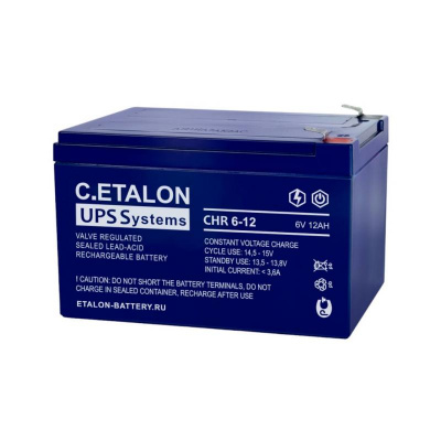 C.ETALON CHR 6-12 Аккумулятор