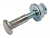 PM-295K (PM-194К) (Пятка якоря замка Комплект: пятка якоря D10mm;  винт L10mm, шайбы)