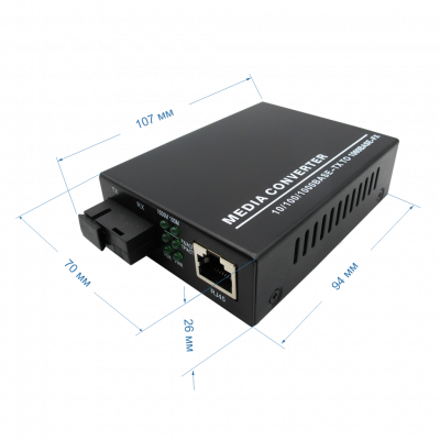 Медиаконвертер ST-MC1310-02 (20/G/SC/SM)