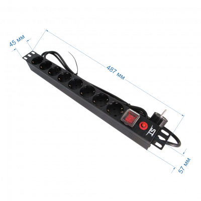 Блок розеток ST-PDU-08-S\P