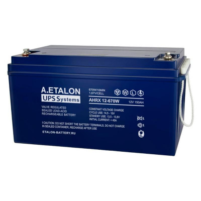 A.ETALON AHRX 12-670W (150) Аккумулятор